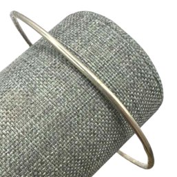 (B22) Sterling Silver Textured Cuff Bracelet