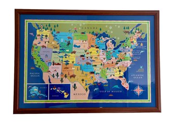 Framed Map