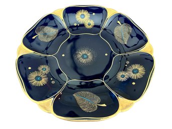 Ilmenau Graf Von Henneberg Echt Kobalt & Gold Platter