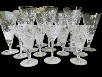 Antique Crystal - 42 Pcs