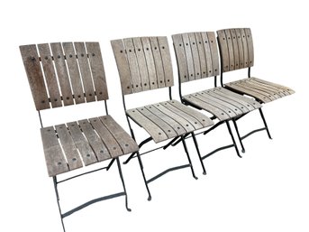 Outdoor Teak Folding Chairs- Always Good To Have!