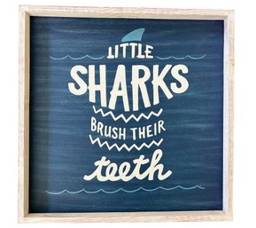 Pottery Barn Shark  Wall Art