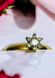 14k And Diamond Engagement Ring