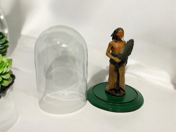 Bronze American Indian By Ken Martin