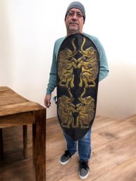 African Wood Wall Art, Elephant