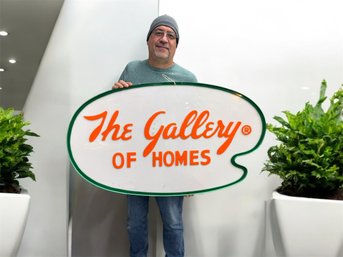 Vintage Gallery Sign