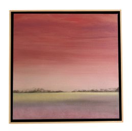 John Bygott Oil On Canvas 'Winter Meadow'