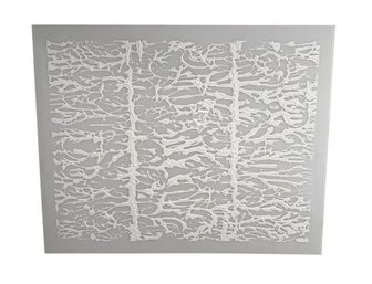 Large Scale Lawrence McGarvey Signed Natural Pairing On Plexi &  Canvas