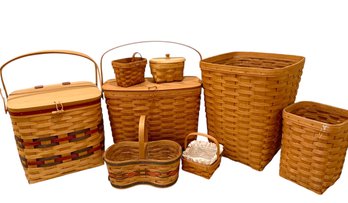 Lot Of Mixed Sized Baskets