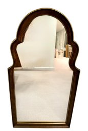 Arched Wood Wall Mirror (2 Of 2)