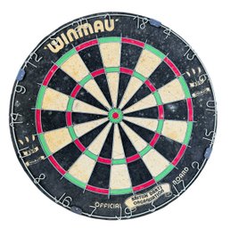 Dart Board (appears Not To Have Been Used)