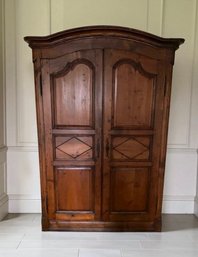 Large French Style Fruitwood Armoire