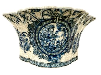 Vintage United Wilson Chinoiserie Jardiniere