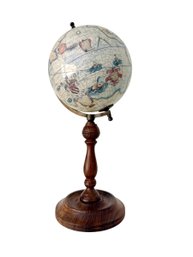 Mini Globe On Wooden Stand