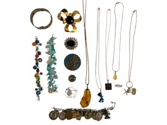 Sterling Silver Jewelry Enhanced With Varying Stones & Designs