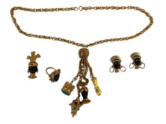 Blackamoor Princess Design Jewelry Collection From Coro & Selro Selini