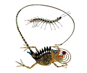 Sculptural Porcelain Studio Art Jewelry By Cynthia Chuang & Erh-Ping Tsai