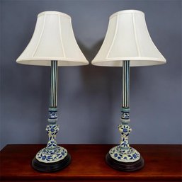Pair Of Vintage Wildwood Table Lamps