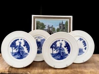 Trinity College Plates And Painted Glass