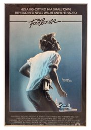 Original 80s Footloose Stratford, Ct Movie Theater Sign / Ad