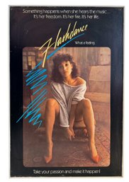 Original 80s Flashdance Stratford, Ct Movie Theater Sign / Ad