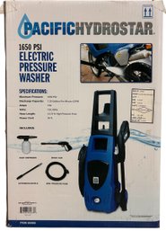 Brand New In Box - Pacific Hydrostar 1650 Electric Pressure Washer
