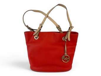 Michael Kors Jet Set Leather Tote Bag