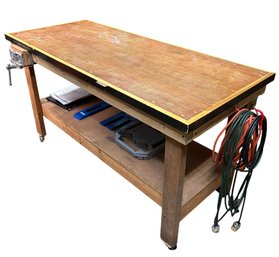 Custom Made Rolling Work Bench.