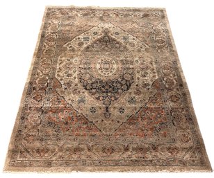 Jaipur Tan / Ivory Power Loomed Area Rug