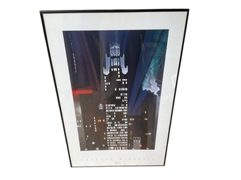 Poster Reproduction Of Georgia OKeeffes 1927 Radiator Building Night, New York
