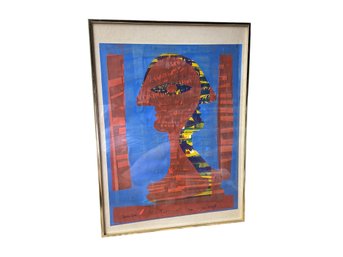 Jane Sterrett Signed, Numbered Mixed Media Art
