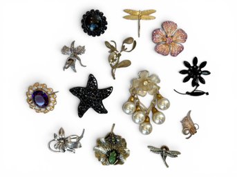 Beautiful Vintage & MCM Brooch Collection