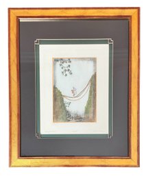 Dan Mitra Crossing The Frontier Limited Edition Artwork On Paper