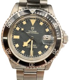 1971 Tudor Prince Oysterdate Submariner 'Snowflakes', With A 1971 Rolex SS Wristband And Back Case. Ref 7021/0