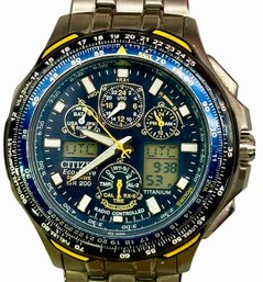 Citizen Eco-Drive Skyhawk -Blue Angles. Men's Watch.