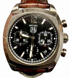 Tag Heuer Monza Automatic Chronograph Watch CR 2113. Runs.