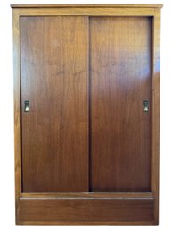 Mid-century Modern Armoire/wardrobe By Keystone Cabinet Co