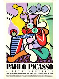 PABLO PICASSO (Spanish, 1881-1973)  Pablo Picasso: A Retrospective (The Museum Of Modern Art, New York), 1980