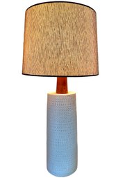 Mid Century Modern Signed  Pottery Table Lamp By Gordon And Jane Martz. 33' Tall