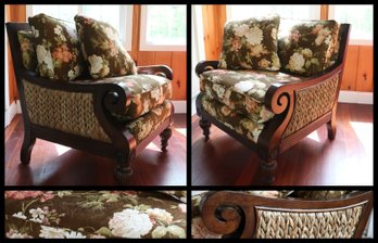 Beautiful Pair Of Occasional Chairs By Fairfield