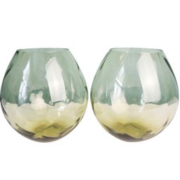 Orrefors Delicate Glass Candle Holders