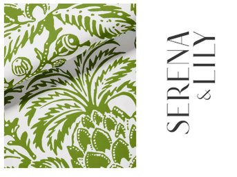 NEW- One Roll Serena And Lily Sicily Grass