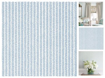 NEW-One Roll Thibaut Narraganset Blue