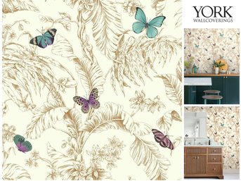 NEW- Three Rolls York Papillon