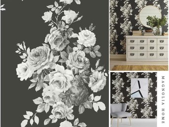 NEW- One Roll Magnolia Roll Tea Rose