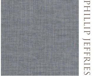 Phillip Jeffries Chateau Linen Copola Linen Blue