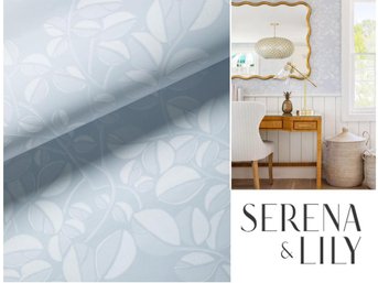 NEW- Three Rolls Serena & Lily Evergreen Valley