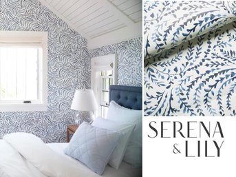 NEW- One Roll Serena And Lily Priano Navy