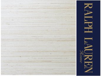 New - One Roll Ralph Lauren  Grasscloth Plus Partial