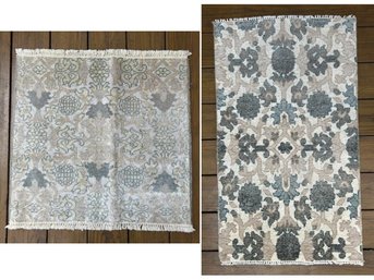 Coordinating Small Floor Throws